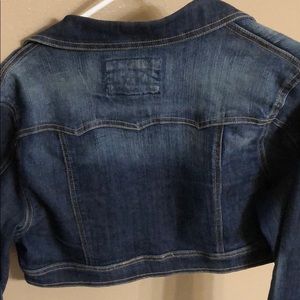 Short denim jacket